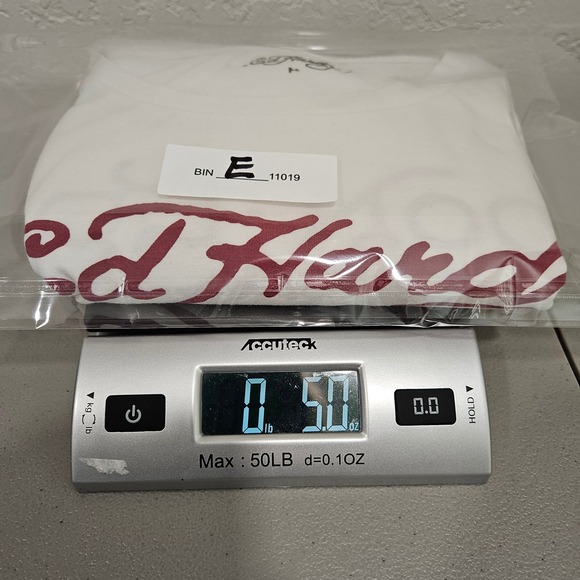 Ed Hardy Tiger Graphic Tee Short Sleeve Tattoo Y2K White Multi Mens Medium - Picture 10 of 10